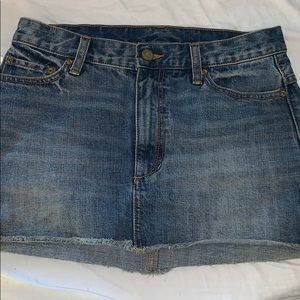 Free People Denim Mini Skirt